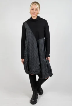 Xenia Design Dresses^Striped Pinu Dress in Black and White