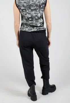 Sarah Pacini Trousers^Structured Trousers in Black