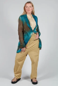 Masnada Trousers^Studded Trousers in Khaki