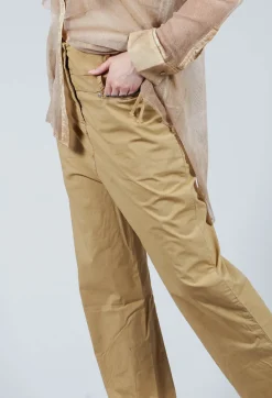 Masnada Trousers^Studded Trousers in Khaki