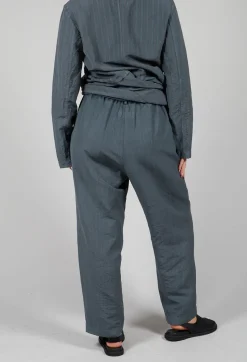 Tadashi Trousers^Subtle Stripe Trousers in Grey