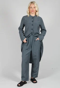 Tadashi Trousers^Subtle Stripe Trousers in Grey