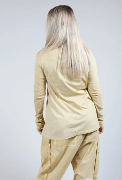 Rundholz Dip Tops^Sunflower Graphic Top in Wax Flock Cloud