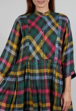 Eka Dresses^Sunny Dress in Green Multicolour