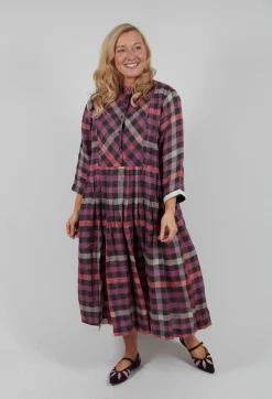 Eka Dresses^Sunny Dress in Purple Multicolour