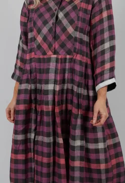 Eka Dresses^Sunny Dress in Purple Multicolour