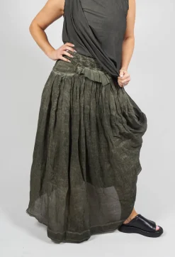 A_Me Skirts^Sunrise Skirt in Military Green