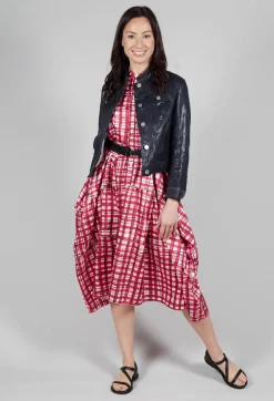 High Jackets^Suspense Leather Jacket in Off Black
