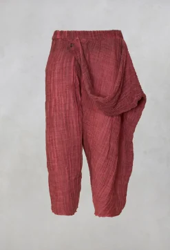 un-namable Co-ords & Suits^Susy Dyed Trousers in Red