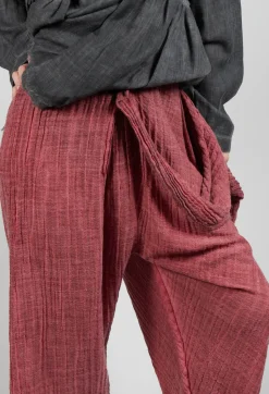 un-namable Co-ords & Suits^Susy Dyed Trousers in Red
