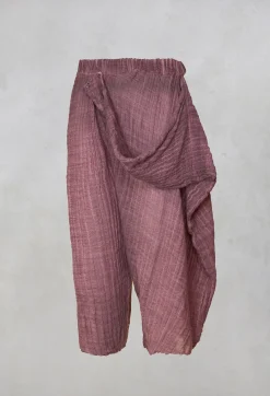 un-namable Co-ords & Suits^Susy Dyed Trousers in Wine