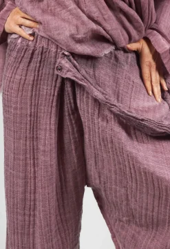 un-namable Co-ords & Suits^Susy Dyed Trousers in Wine
