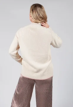 Maliparmi Jumpers^Sweater in Bianco Rugiada