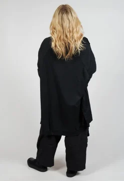 Rundholz Dip Dresses^Sweatshirt Dress in Black