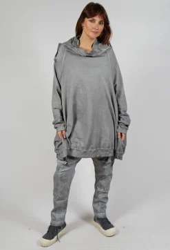 Rundholz Dip Dresses^Sweatshirt Dress in Pencil Cloud