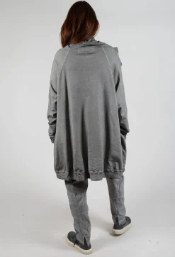 Rundholz Dip Dresses^Sweatshirt Dress in Pencil Cloud