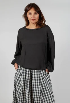 Aequamente Shirts & Blouses^Sweatshirt in Ebano