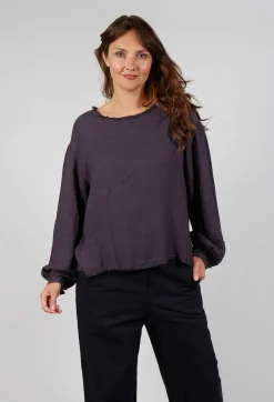 Aequamente Shirts & Blouses^Sweatshirt in Melanzana