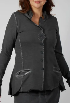 Pluslavie Jackets^Sweet Blazer in Asphalt