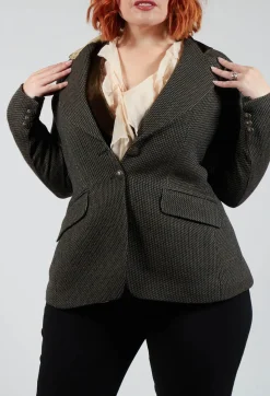 T.ba Jackets^Swing Jacket  in Jerex Knit