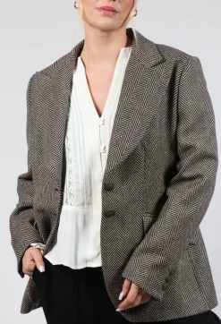 T.ba Jackets^Swing Jacket in Stripe
