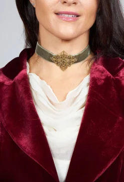 T.ba Necklaces^Sybyll Chocker in Green