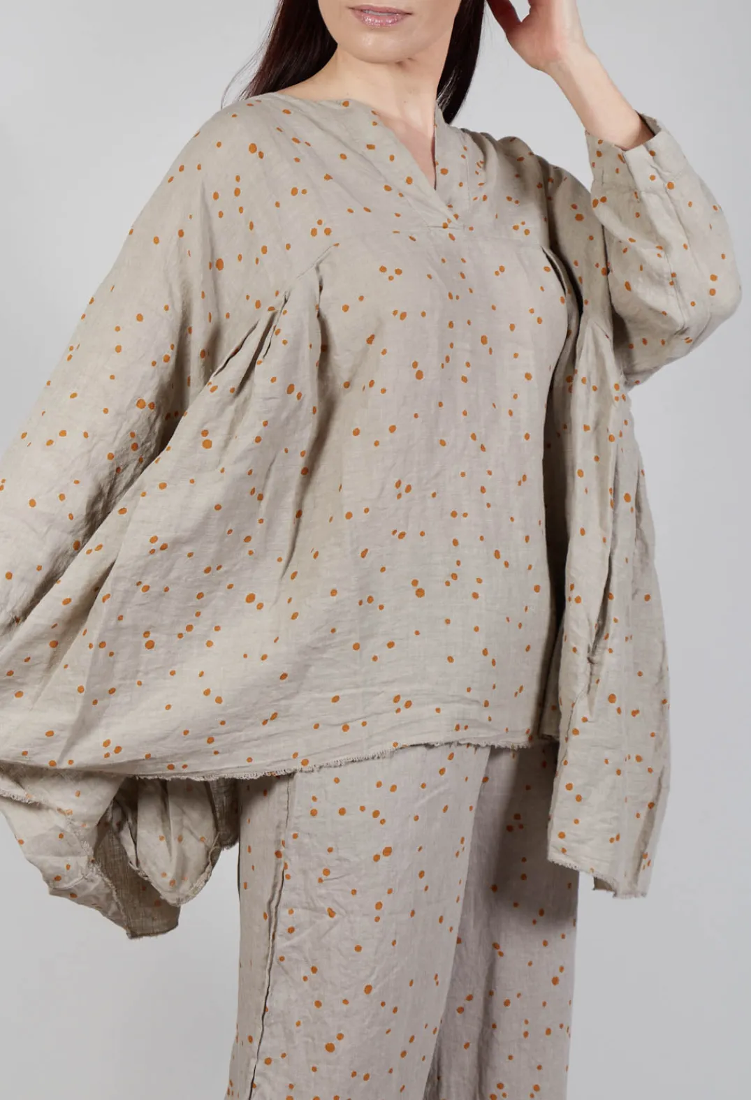 Mama B Shirts & Blouses^Taglio Ls Shirt In Ambra