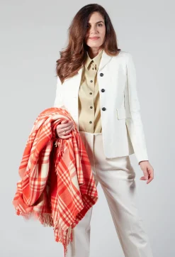 Malloni Jackets^Tailored Blazer in Prehnite Milk
