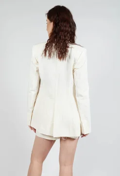 Isabel Benenato Jackets^Tailored Jacket in Milk