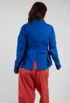 Rundholz Dip Jackets^Tailored Jacket with Notched Collar in Royal