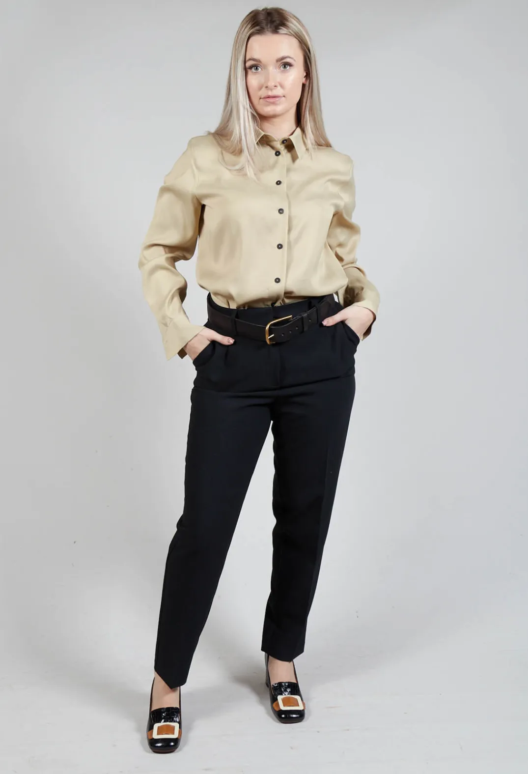Beatrice B Co-ords & Suits^Tailored Trousers in Black