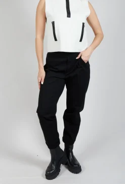 Sarah Pacini Trousers^Tailored Trousers in Black