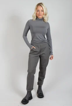 Sarah Pacini Trousers^Tailored Trousers in Charcoal