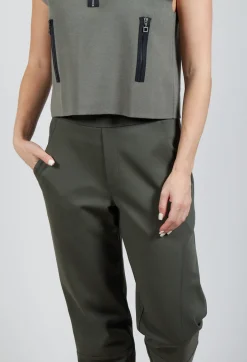 Sarah Pacini Trousers^Tailored Trousers in Kaki
