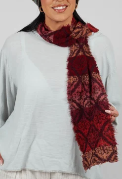 Butapana Scarves^Tama Wool Scarf in Apricot