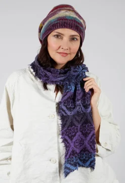 Butapana Scarves^Tama Wool Scarf in Iris