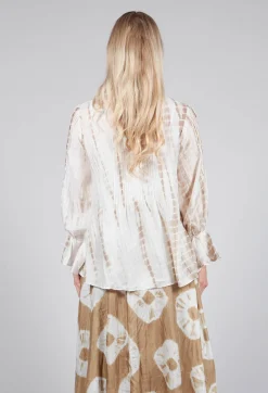 Bianco Levrin Shirts & Blouses^Tana Shirt in Beige and Cream