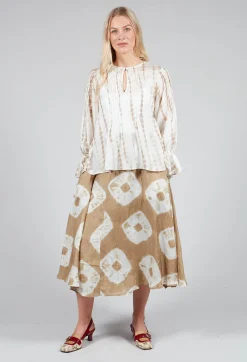 Bianco Levrin Shirts & Blouses^Tana Shirt in Beige and Cream