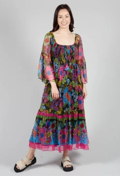 Rene Derhy Dresses^Tanialys Dress in Black Floral Print