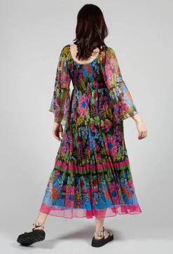 Rene Derhy Dresses^Tanialys Dress in Black Floral Print