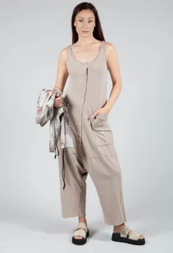 Pal Offner Jumpers^Tank Overall in Greige