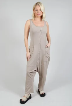 Pal Offner Jumpers^Tank Overall in Greige