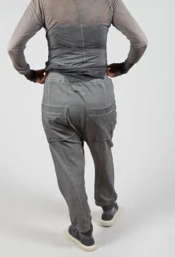Rundholz Dip Trousers^Tapered Ankle Sweatpants in Pencil Cloud