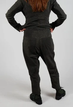 Rundholz Black Label Trousers^Tapered Leg Drop Crotch Trousers in Jungle Print