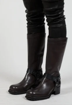 IXOS Boots^Tarantino Buckle Boot in Moro and Nero