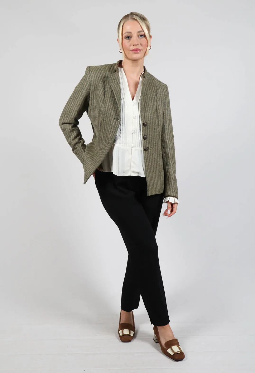 T.ba Jackets^Tba Jacket in Tweed