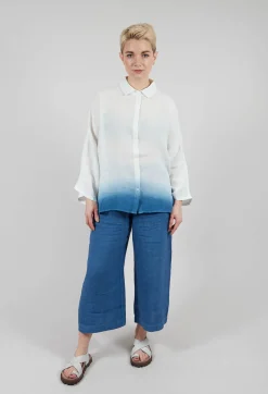 Elemente Clemente Shirts & Blouses^Tege Blouse in Blue Dip Dye
