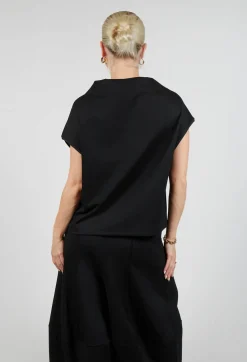Xenia Design Tops^Tema Top in Black with White