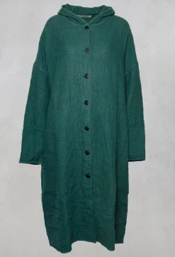 Privatsachen Coats^Terrat Textured Coat in Fidel Green