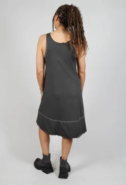 Pluslavie Dresses^Terry Dress in Asphalt